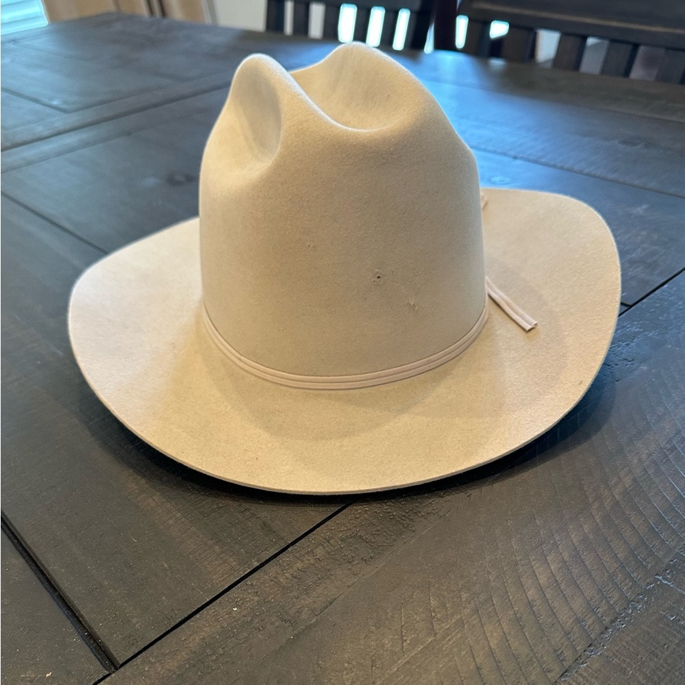 Stetson Beaver 5x Cream Western Felt Hat
